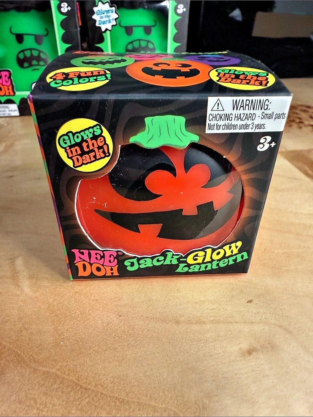 NeeDoh Jack-Glow Lantern Glow-in-the-Dark Lantern Toy